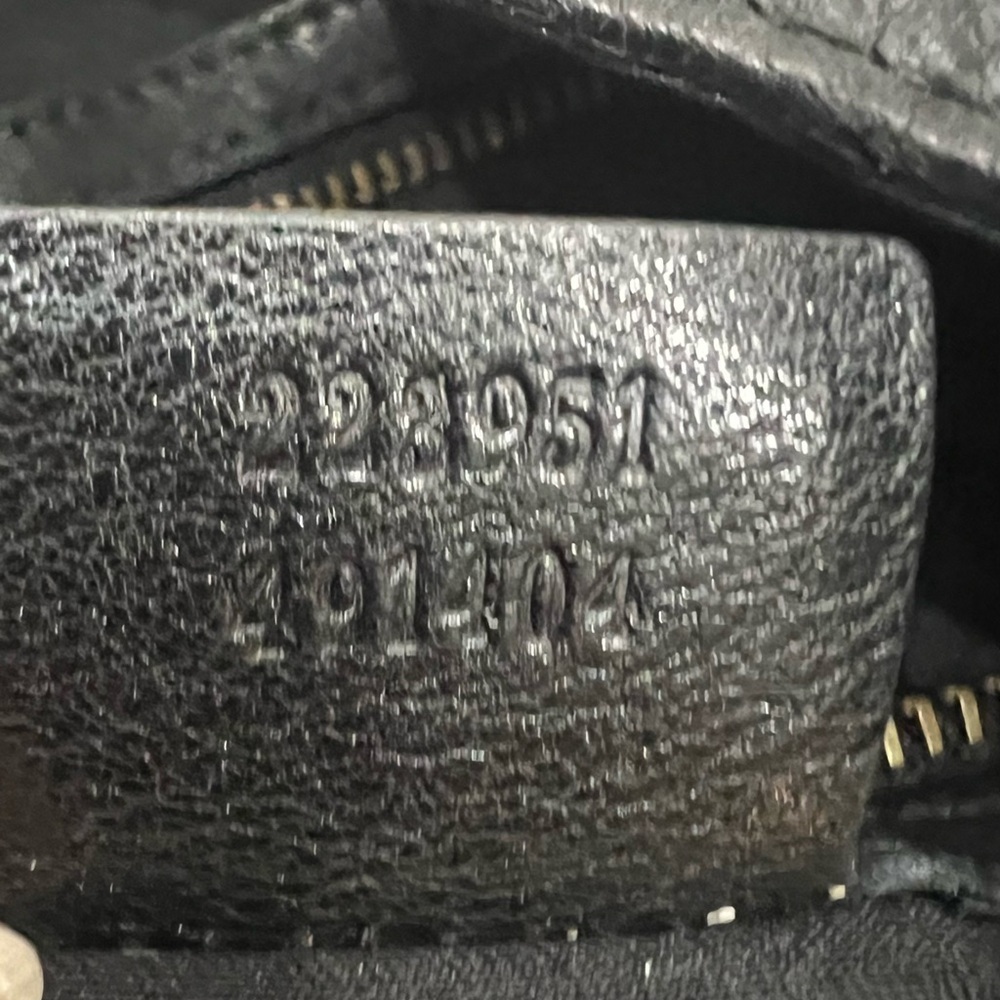 Gucci Leather Hobo Drawstring Shoulder Bag - Picture 14 of 14